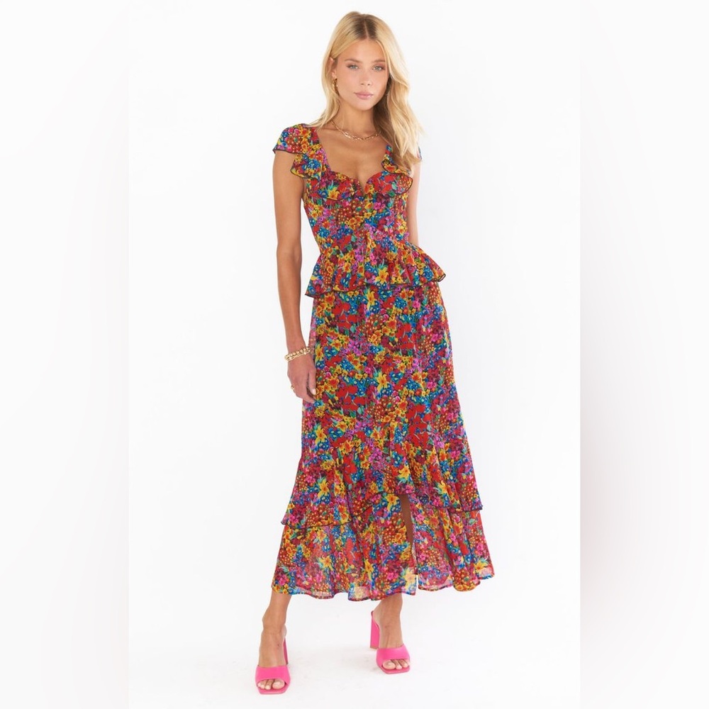 Show Me Your MuMu Reese Ruffle Dress
